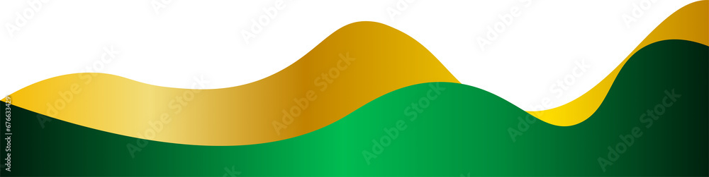 Green and Gold Border Frame Design Element Isolated Vector Green and Gold Border Frame Design Element Isolated Vector