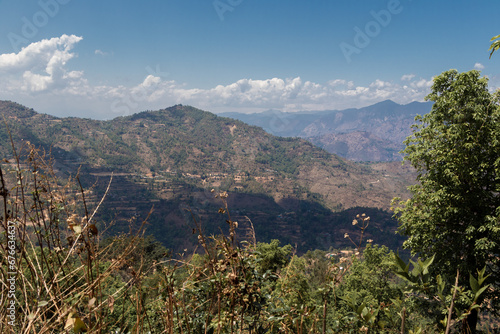 Surrounding area of Shreenagar, as seen from Shreenagar, Tansen, Palpa, Nepal