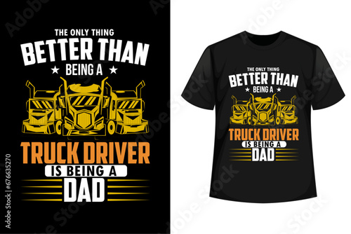 Truckers T shirt Design, Truck T shirt Design	
