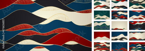 Gold abstract background pattern. Luxurious golden linear ornament. Premium design for wallpapers, silk textiles and jewelry. Vector illustration.