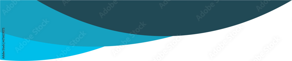 Elegant Header Shape Design Element Isolated Vector Elegant Header Shape Design Element Isolated Vector