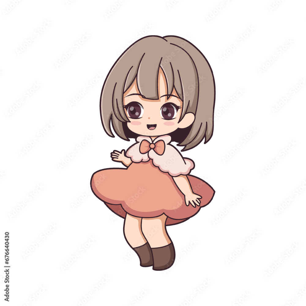 Chibi Anime Character Design Illustration Chibi Anime Character Design Illustration