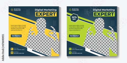 Digital Marketing Specialist Modern Business Social Media Post