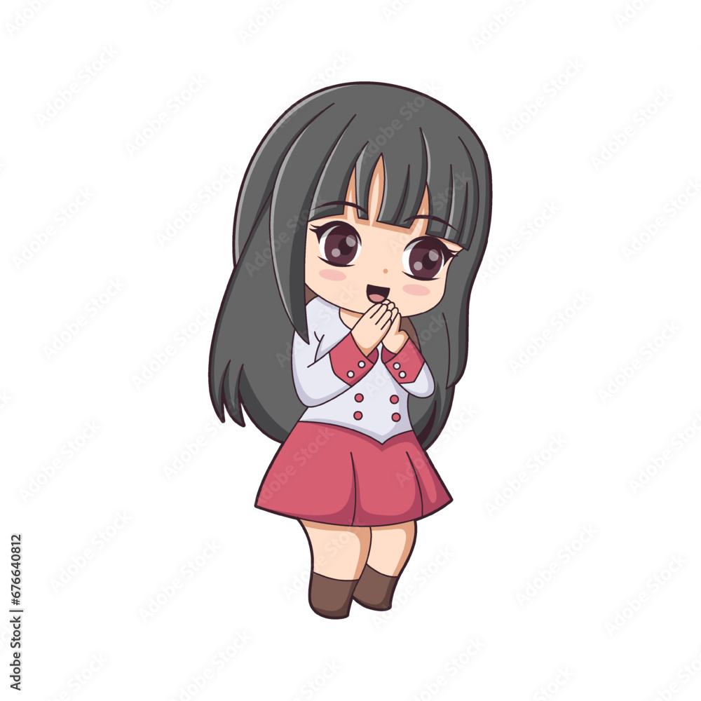 Chibi Anime Character Design Illustration Chibi Anime Character Design Illustration