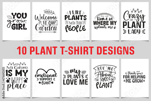 Plant T-shirt Design Bundle, Plant Lover SVG Bundle, Plant svg, Plant Quotes Svg, houseplant svg, Plant Mom Svg, funny plant quote, garden quote svg,crazy plant lady svg