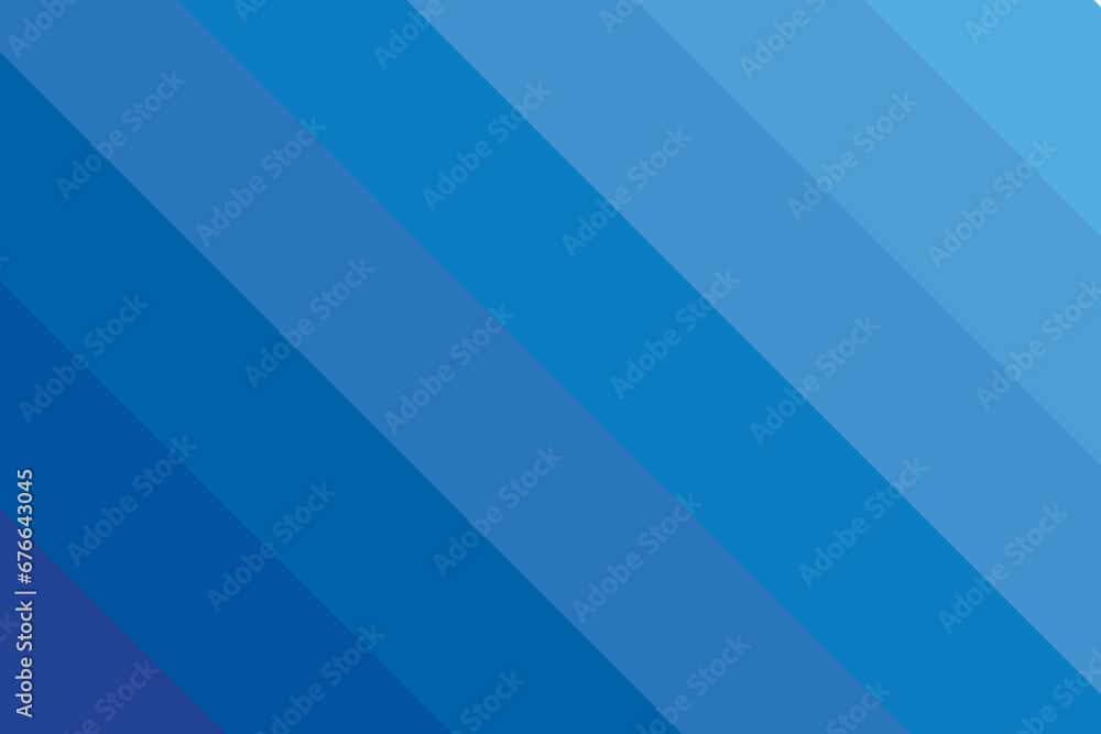 Obraz premium Abstract geometric dynamic oblique lines paper vector on blue gradient background