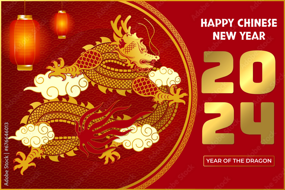 Happy chinese new year 2024 year of the dragon Happy chinese new year 2024 year of the dragon