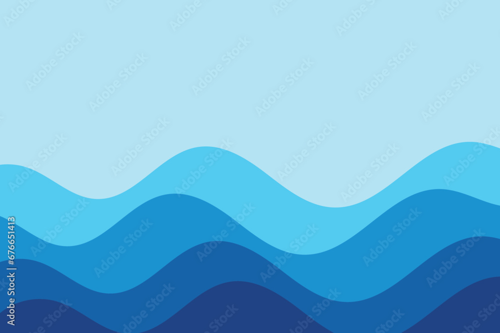 Abstract Water wave vector illustration design background Abstract Water wave vector illustration design background
