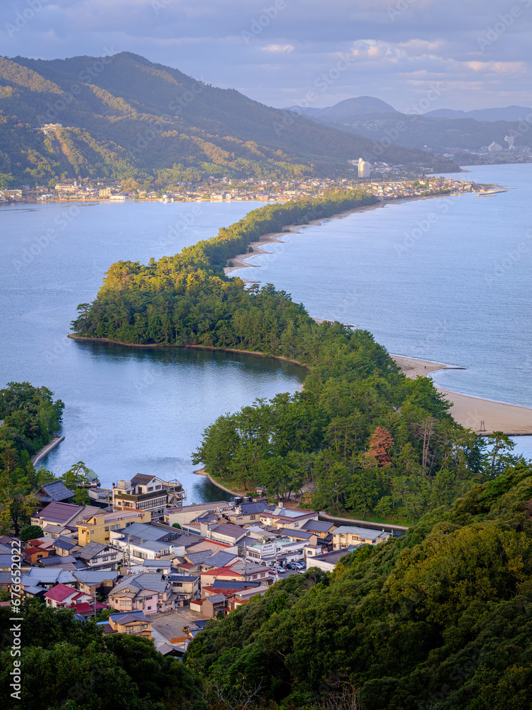 Amanohashidate, one of Japan's 3 most famous views (Nihon Sankei)