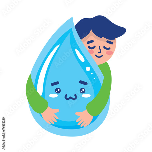water day boy design