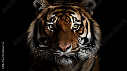 portrait of a tiger © M