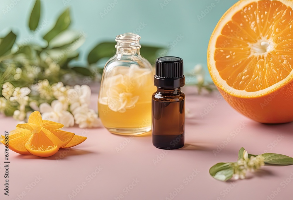 Essential oil blend for children using orange, ylang-ylang, and bergamot Essential oil blend for children using orange, ylang-ylang, and bergamot
