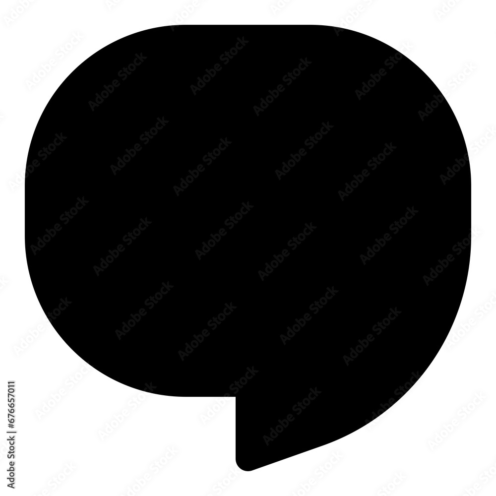 Chat message bubble speech text communication icon Chat message bubble speech text communication icon