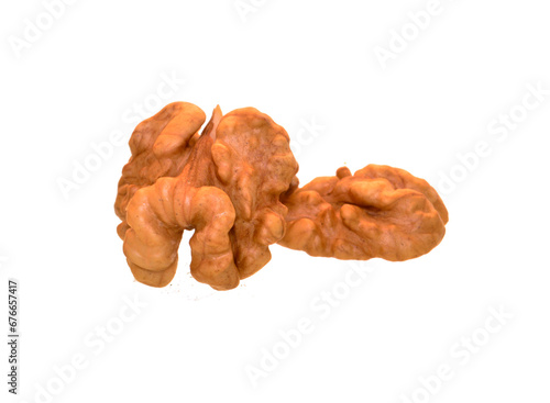 walnut isolated on white background