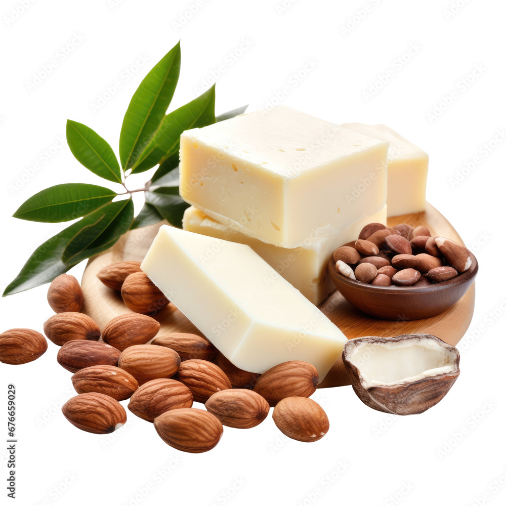 Almond Butter Blocks and Nuts Almond Butter Blocks and Nuts