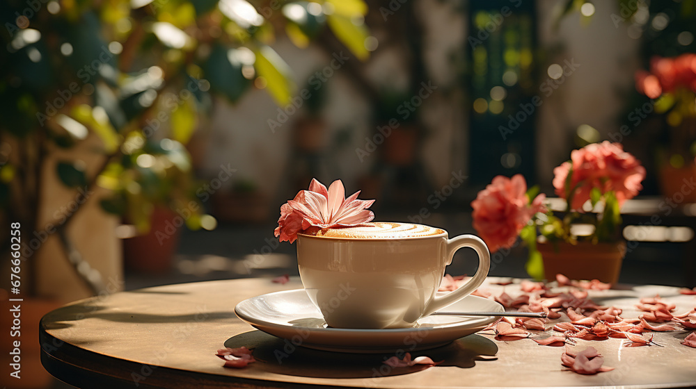 cup of coffee HD 8K wallpaper Stock Photographic Image 
