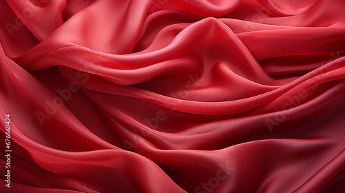 red satin background HD 8K wallpaper Stock Photographic Image 