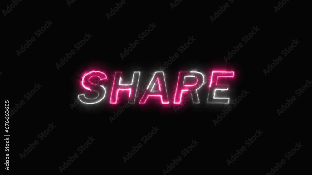 abstract colorful bright neon text illustration 4k abstract colorful bright neon text illustration 4k