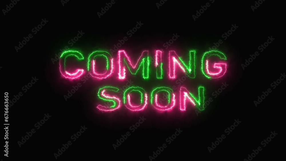 abstract colorful bright neon text illustration 4k abstract colorful bright neon text illustration 4k
