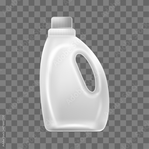 Vector household chemicals bottles, detergent tubes