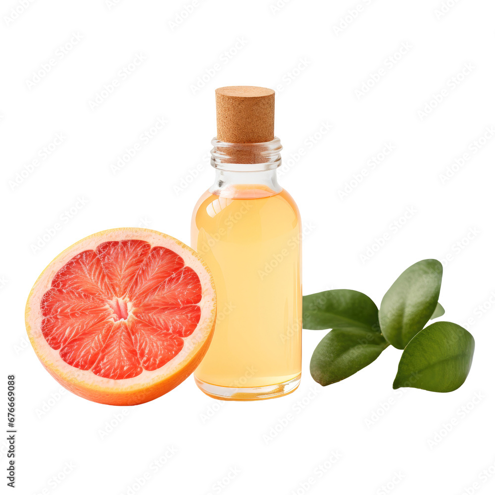 Pink Grapefruit Oil and Fruit Slices Pink Grapefruit Oil and Fruit Slices