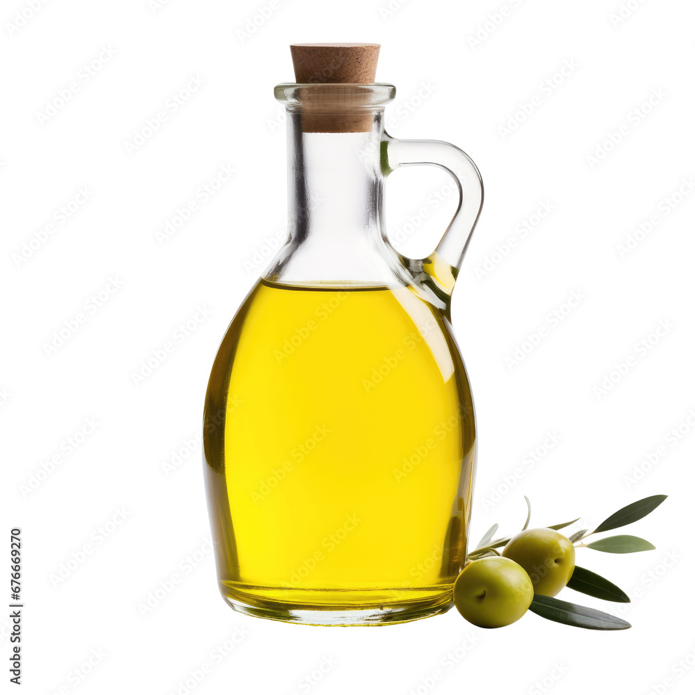 Classic Olive Oil with Branch and Olives Classic Olive Oil with Branch and Olives