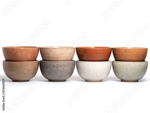 detailed photo of a plastic bowl with a white background