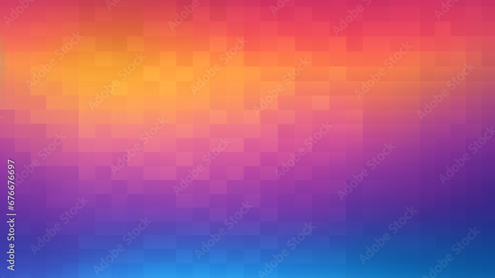 Fantastic Pixel Art Gradient Color Dithering Background