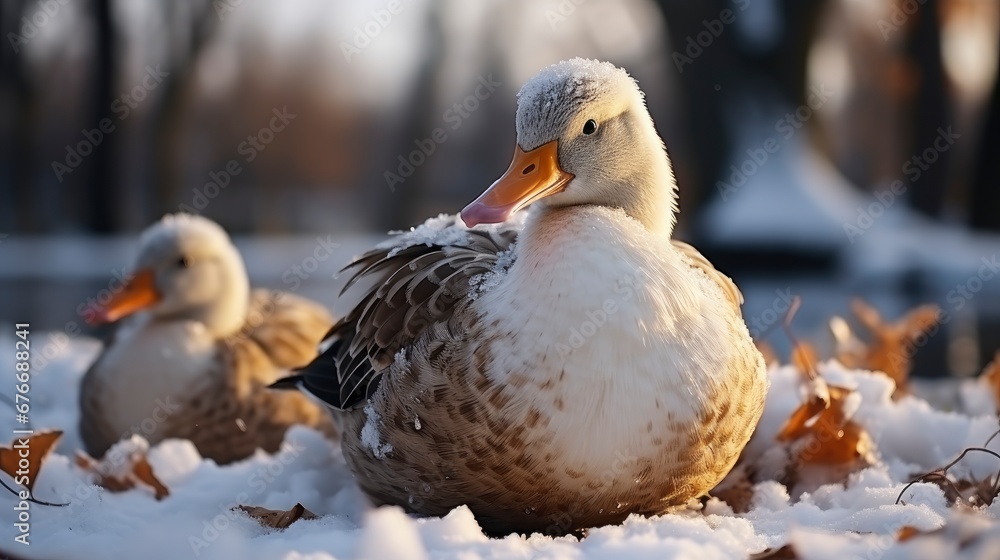 Winter Portrait Duck Public Park Birds, Desktop Wallpaper Backgrounds, Background HD For Designer Winter Portrait Duck Public Park Birds, Desktop Wallpaper Backgrounds, Background HD For Designer