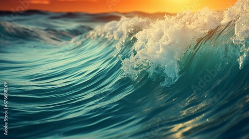 waves HD 8K wallpaper Stock Photographic Image  © AA