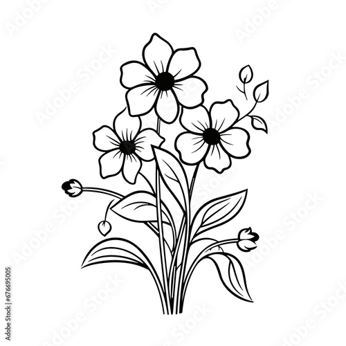 line drawing, line art png, line art prints, spring clipart, line art rose, rose clipart, floral svg, flower png, wildflower svg, flower clipart, bouquet svg, tattoo svg, line art, svg files, svg file