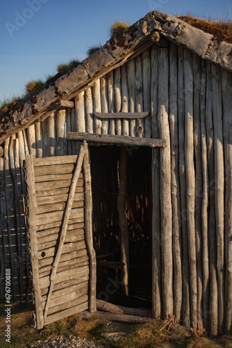 Sami people culture Traditional wooden buildings and structures 