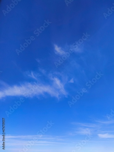 blue sky with clouds