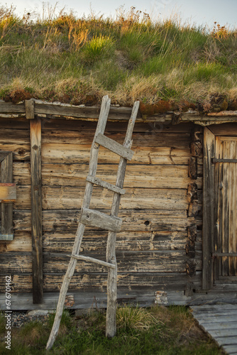 Sami people culture Traditional wooden buildings and structures 