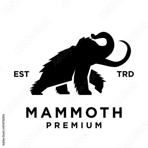 Mammoth logo icon design icon illustration