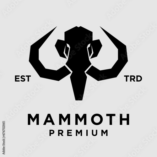 Mammoth logo icon design icon illustration