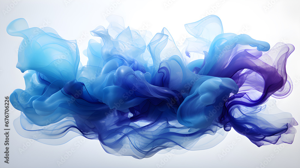 Abstract smoke wave cloud background white purple blue. generative ai. Abstract smoke wave cloud background white purple blue. generative ai.