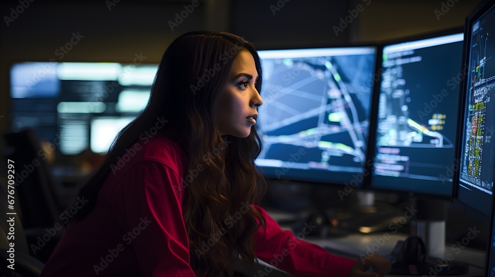 Logistics coordinators at work, over-the-shoulder shot of professionals tracking shipments on screens, emphasizing the backbone of the import industry. Logistics coordinators at work, over-the-shoulder shot of professionals tracking shipments on screens, emphasizing the backbone of the import industry.