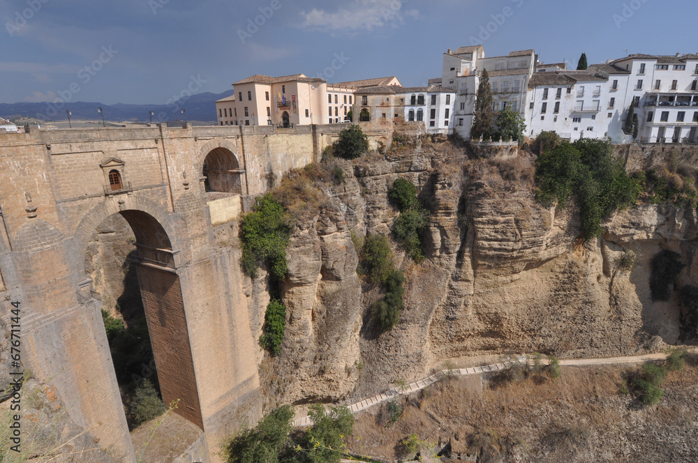 View of the city of Ronda