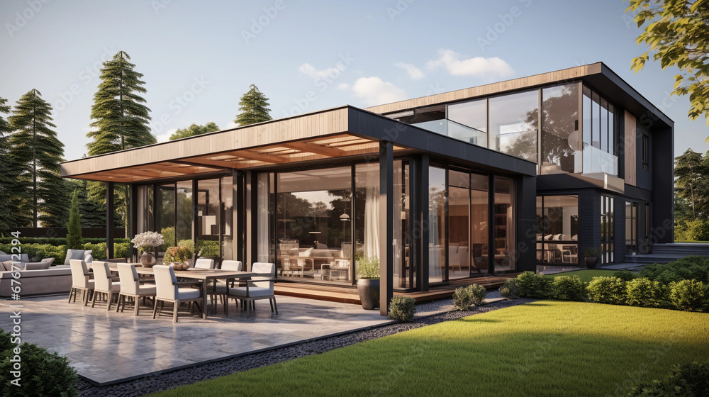 Modern minimalist luxury home, nice outdoor area, real estate, beautiful house for sale Modern minimalist luxury home, nice outdoor area, real estate, beautiful house for sale