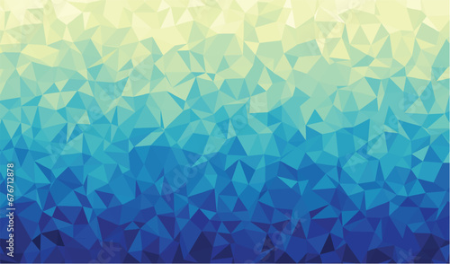 Polygon gradient background