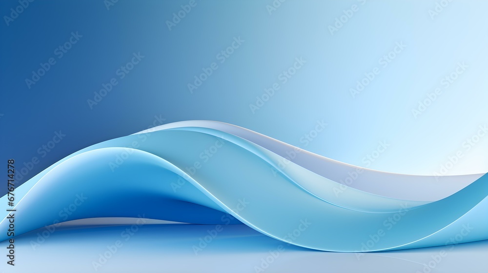 Abstract 3D Background of Curves and Swooshes in sky blue Colors. Elegant Presentation Template Abstract 3D Background of Curves and Swooshes in sky blue Colors. Elegant Presentation Template