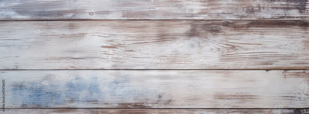 Obraz premium White and Brown Painted Wood Grain Background