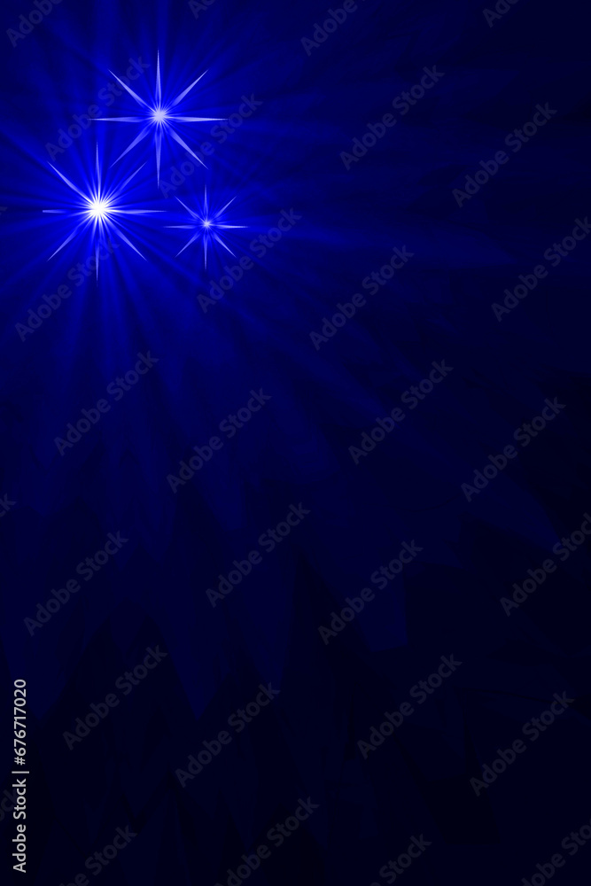 Fototapeta premium feuerwerk sylvester blau