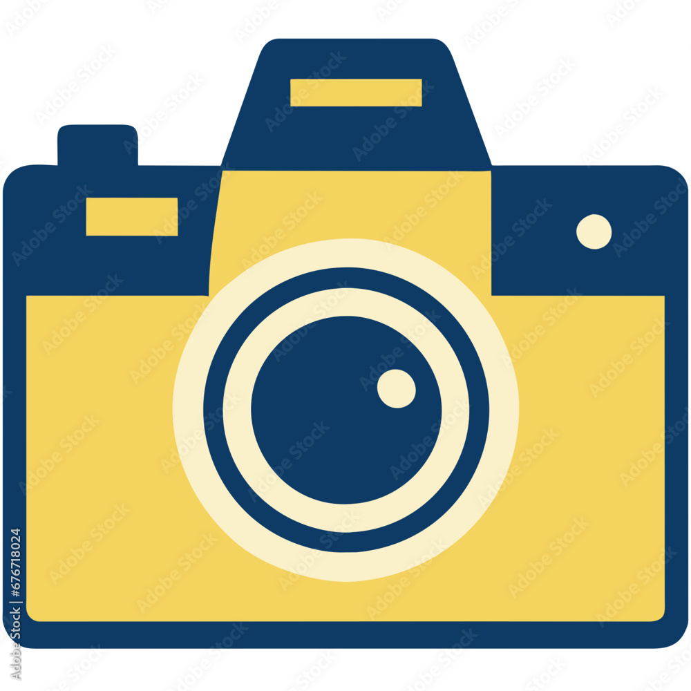 A colorful digital camera icon, primarily with a large lens in the center for taking pictures. A colorful digital camera icon, primarily with a large lens in the center for taking pictures.