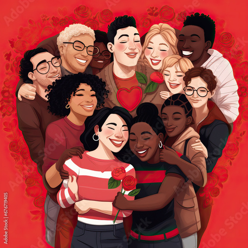 Unity in Love: Diverse Communities Coming Together on Valentine's Day