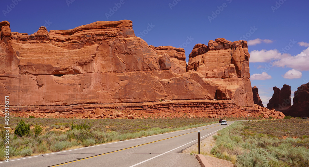 The Arches National Park, Moab (Utah) The Arches National Park, Moab (Utah)