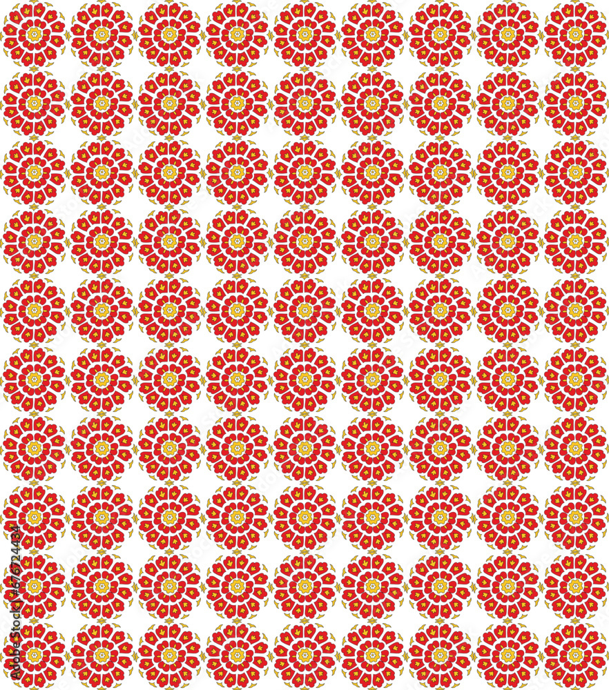 Vector hand drawn floral pattern, Free vector peony seamless pattern, Free vector abstract pattern design stylish classic background design