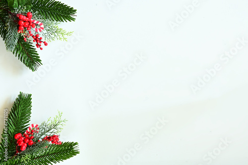 Christmas white decoration
