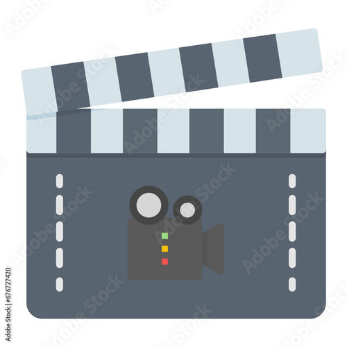 Film Clapperboard Icon